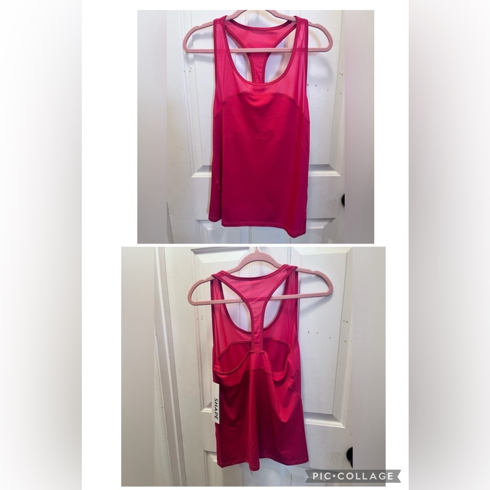 NWT Shape Tone Tank in Rose - Sz Medium